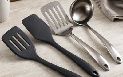 Aço inox ou silicone: saiba como escolher os seus utensílios domésticos