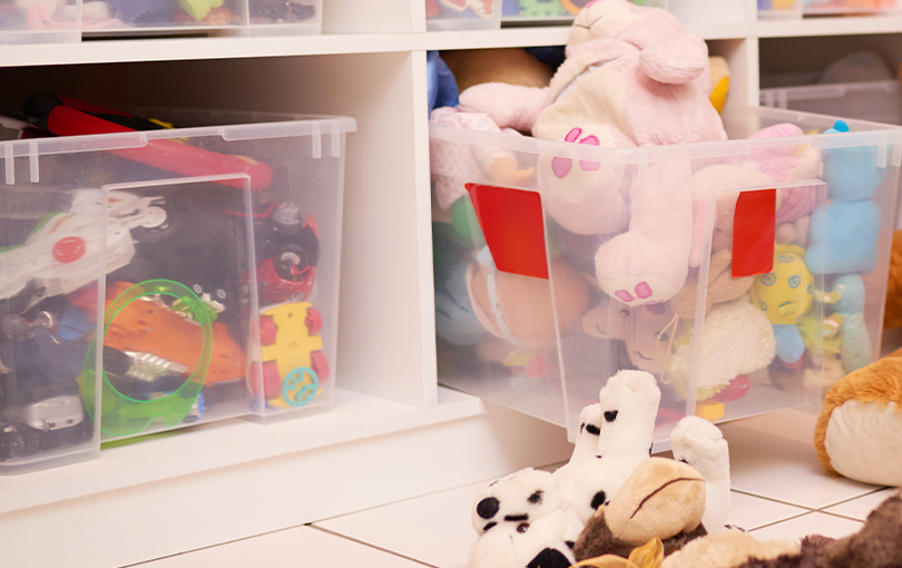 Como fazer a organização dos brinquedos de forma eficiente?